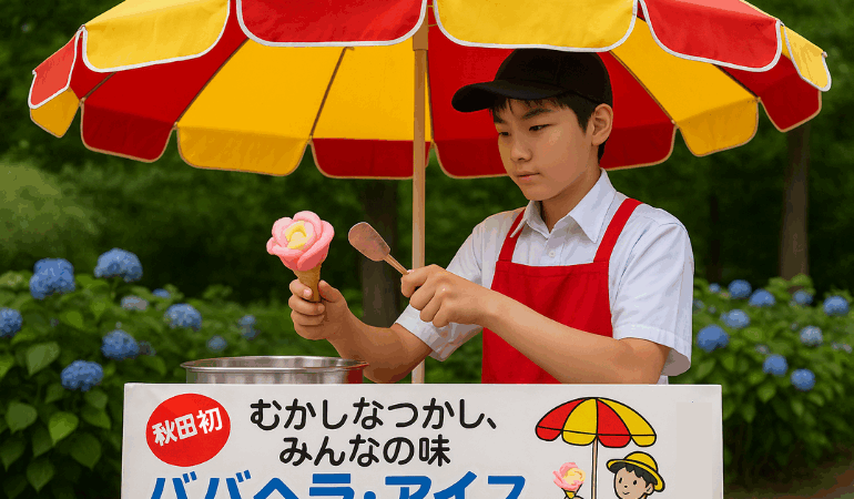 【スタディハウス 秋田 塾】恒例の無料イベントへどうぞ‼️「8月10日12時から真夏恒例イベント『流しそうめん』『自作ババヘラアイス』」をやるよーーー‼️近所の人も来て〜